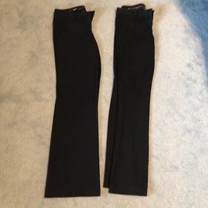 Size 2R Black Editor Express Pants
